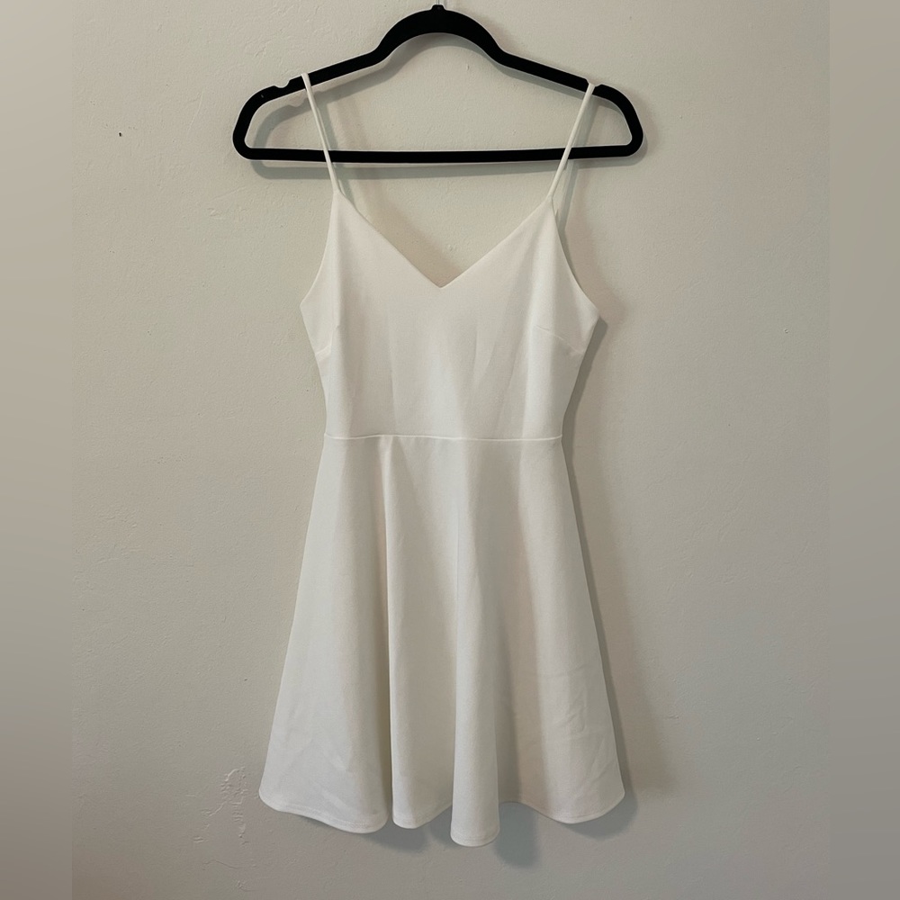 Windsor white strap dress. Size S